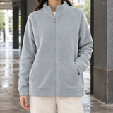 Nerissa-Eve Fleece Jacket - Light Blue