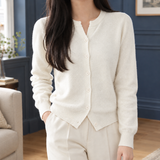 Alice Round Neck Sweater - Off White