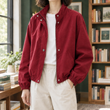 Heloise-Hope Zip Jacket - Maroon