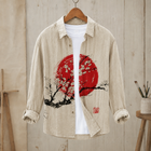 Beige and Red Sun