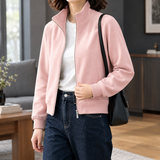 Theodora-Skye Zip Jacket - Light Pink