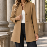 Simone-Eve Longline Blazer - Brown