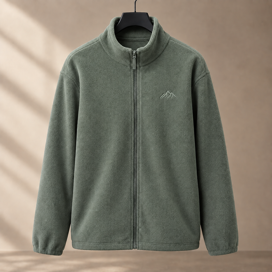 Alfred Stand Collar Jacket - Green