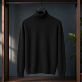 Sebastien Turtleneck Sweater - Black