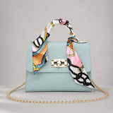 Hartwell Scarf Handle Handbag - Blue