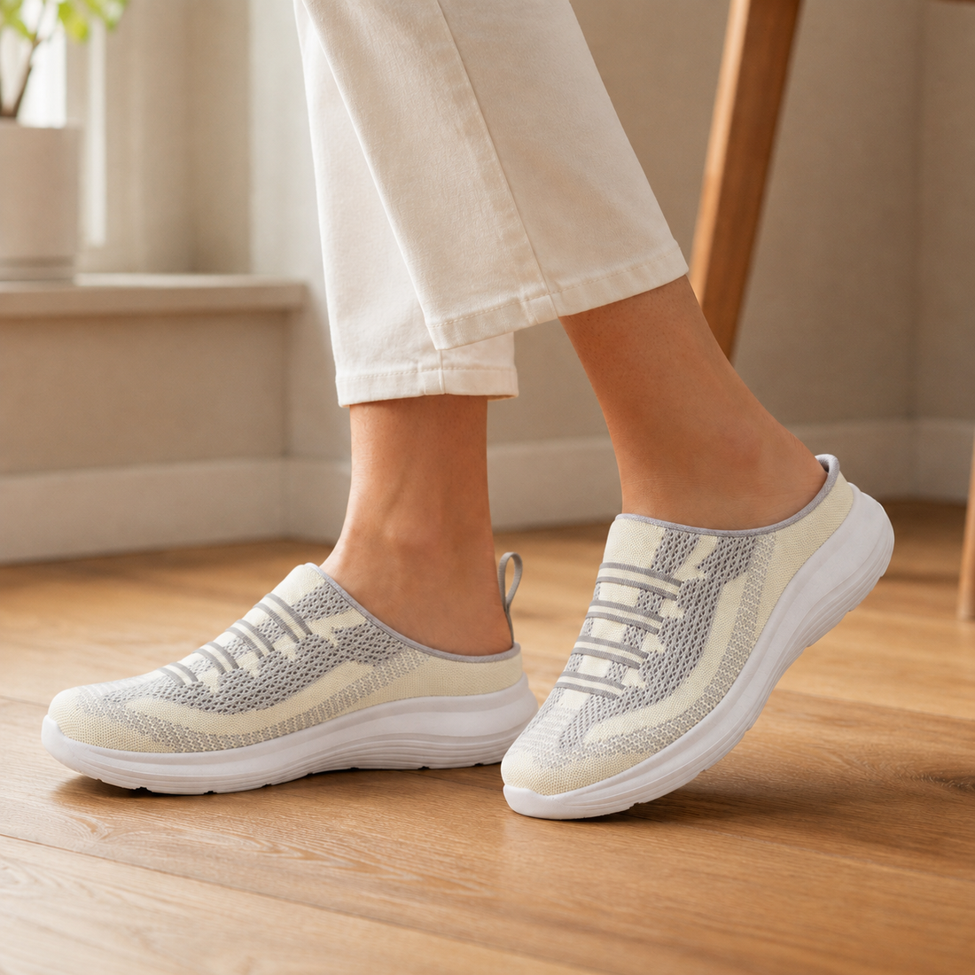 Capaldi Slip-On Sneakers - Beige