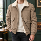 Erasmus Corduroy Jacket - Khaki