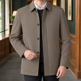 Mathias Collared Jacket - Khaki