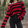 Short Red Black