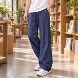 Ennis Relaxed Pants - Navy Blue