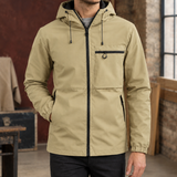 Bertram Hooded Jacket - Khaki