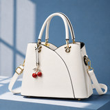 Taddei Cherry Tote - Valkoinen
