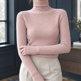 Diantha Slim Turtleneck - Pink
