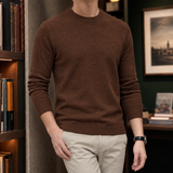 Ralph Crew Neck Sweater - Crew Neck Coffee