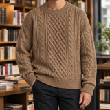 Wilfred Cable Knit Sweater - Khaki