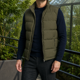 Bertrand Quilted Bodywarmer - Dark Green