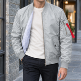 Tancred Bomber Jacket - Light Gray