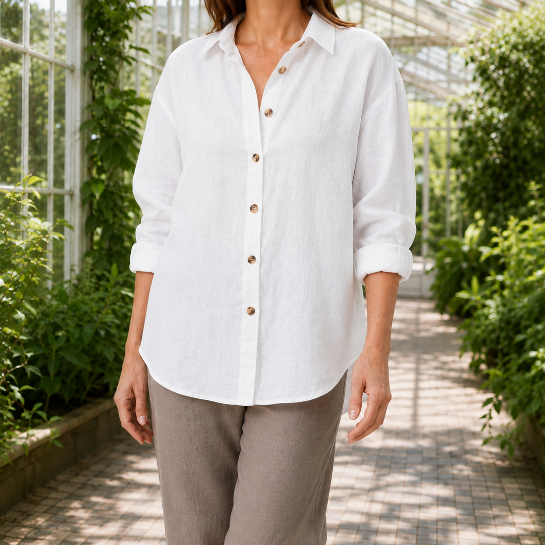 Pippa Relaxed Shirt - White