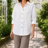 Pippa Relaxed Shirt - White