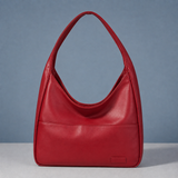 Bordoni Slouch Shoulder Bag - Cherry Red