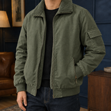 Raphael Cotton Jacket - Army Green