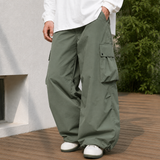 Leander Baggy Pants - Green