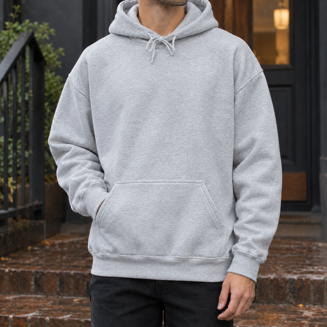 Ronan Relaxed Hoodie - Gray