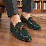 Chiaravalle Suede Loafers - Green