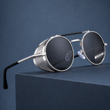 Severin Side-Shield Sunglasses - Silver