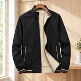 Aurelien Stand Collar Jacket - Black European Size