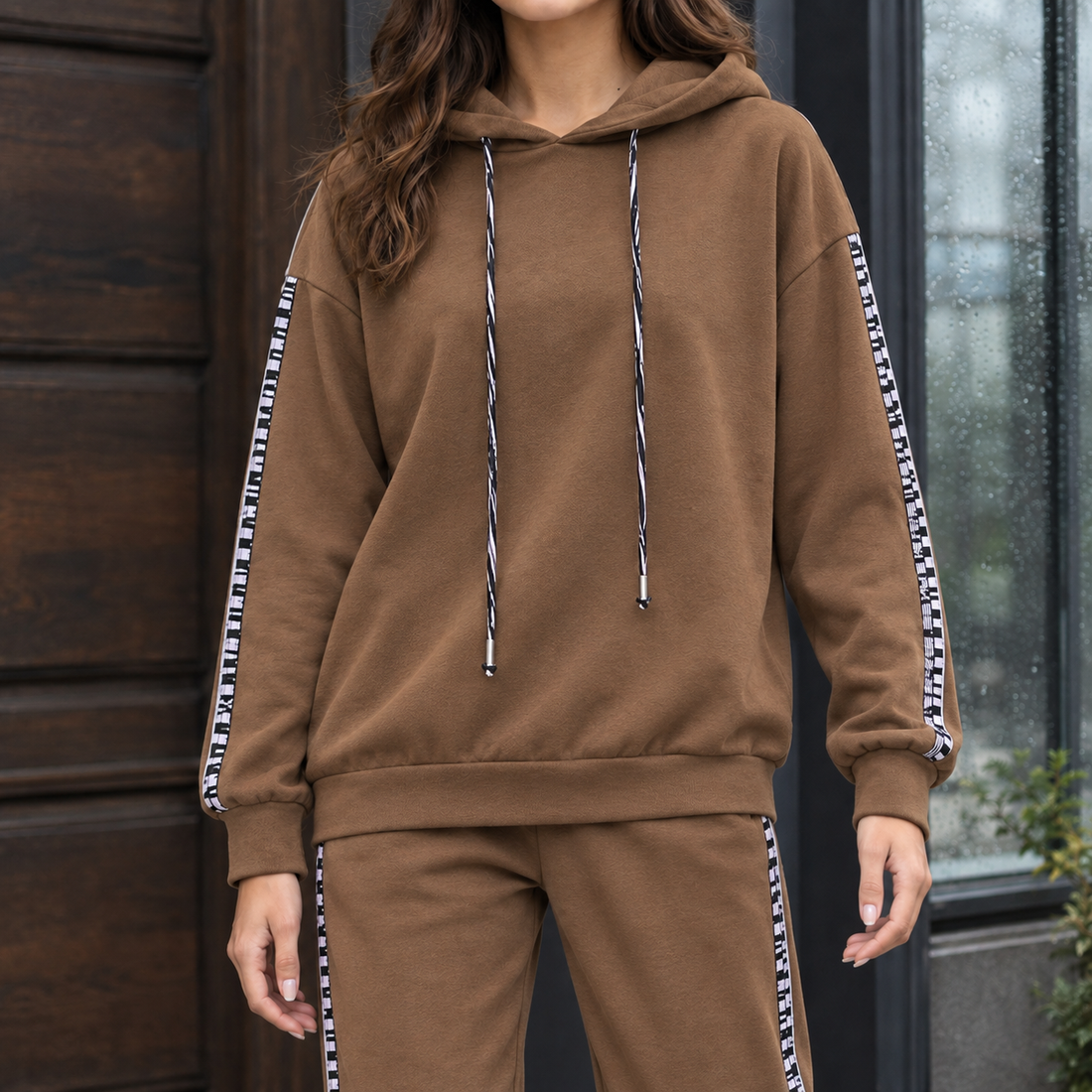 Rosemary Relaxed Set - Brown