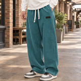 Patrick Wide Leg Pants - Lake Blue