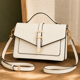 Bianchi Buckle Satchel - Valkoinen