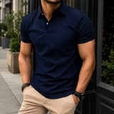 Evander Slim Polo - Dark Blue