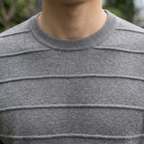 Sofia Striped Knit Top - Lead Product Detail