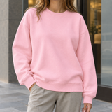 Giulia-Belle Crewneck Sweater - Pink