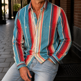 Jasper Striped Shirt - Red