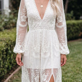 Willa Embroidered Maxi Dress - Lead Product Detail