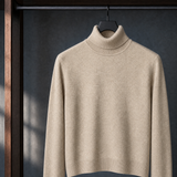 Sebastien Turtleneck Sweater - Beige
