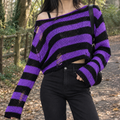 Short Purple Black