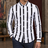 Jude-Lane Printed Shirt - White