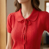 Giulia Pointelle Cardigan - Lead Product Detail
