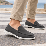 Orvieto Suede Loafers - Dark Gray
