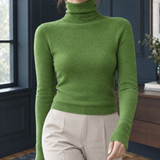 Diantha Slim Turtleneck - Green