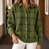 Lillian Plaid Overshirt - Green