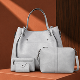 Ruggeri Vintage Bag Set - Gray