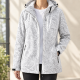 Valeria-Grace Hooded Jacket - Gray