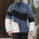 Nicodemus Colorblock Jacket - Blue