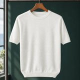 Ludovic-Reid Crew Neck Top - White