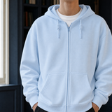 Griffin Hooded Hoodie - Light Blue